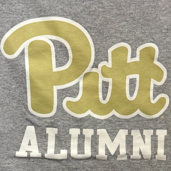 Pitt University of Pittsburgh Panthers Alumni Champion Tee Shirt, Medium - Picture 2 of 2